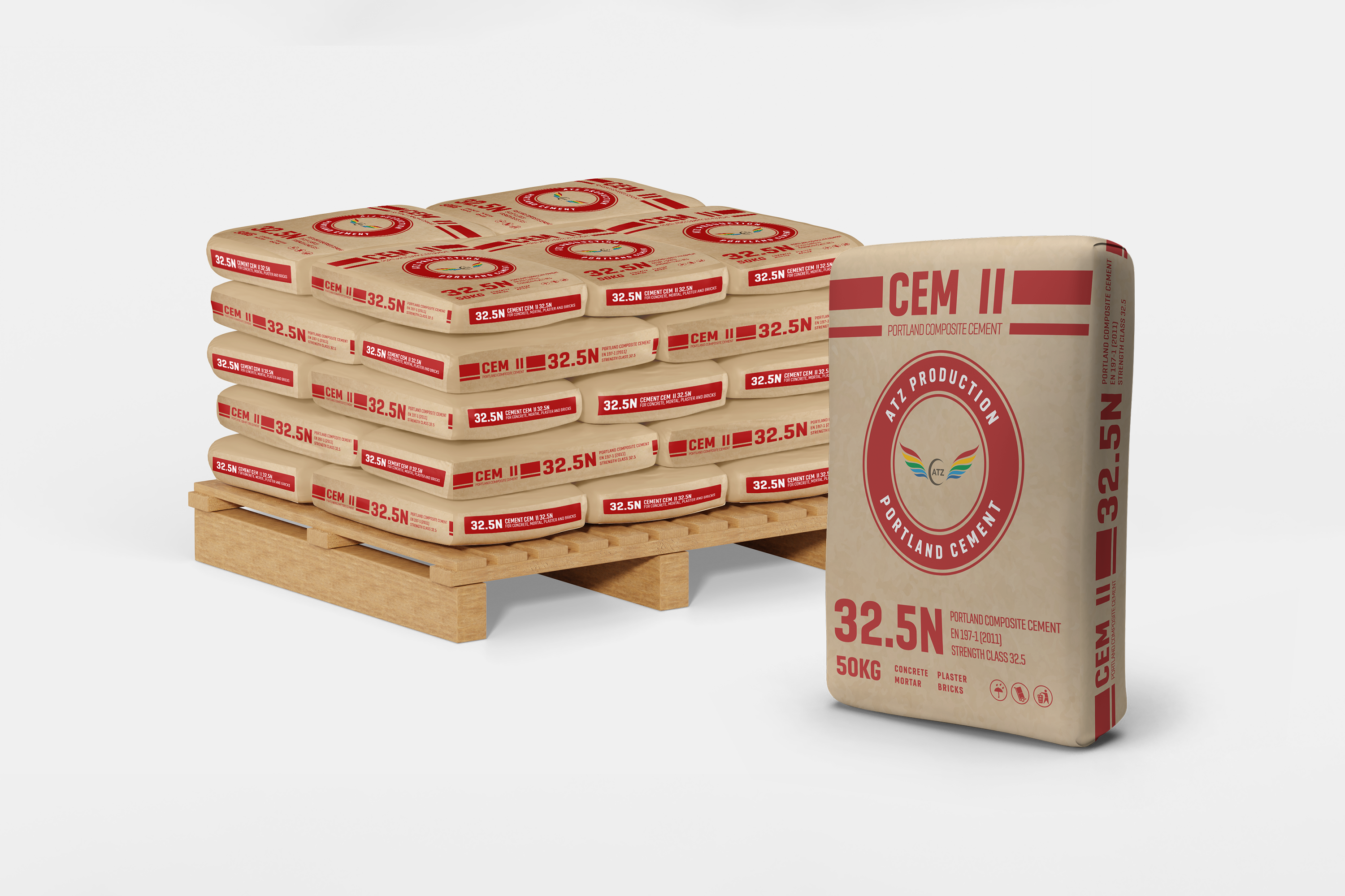 ATZ PORTLAND COMPOSITE CEMENT CEM II 32.5N