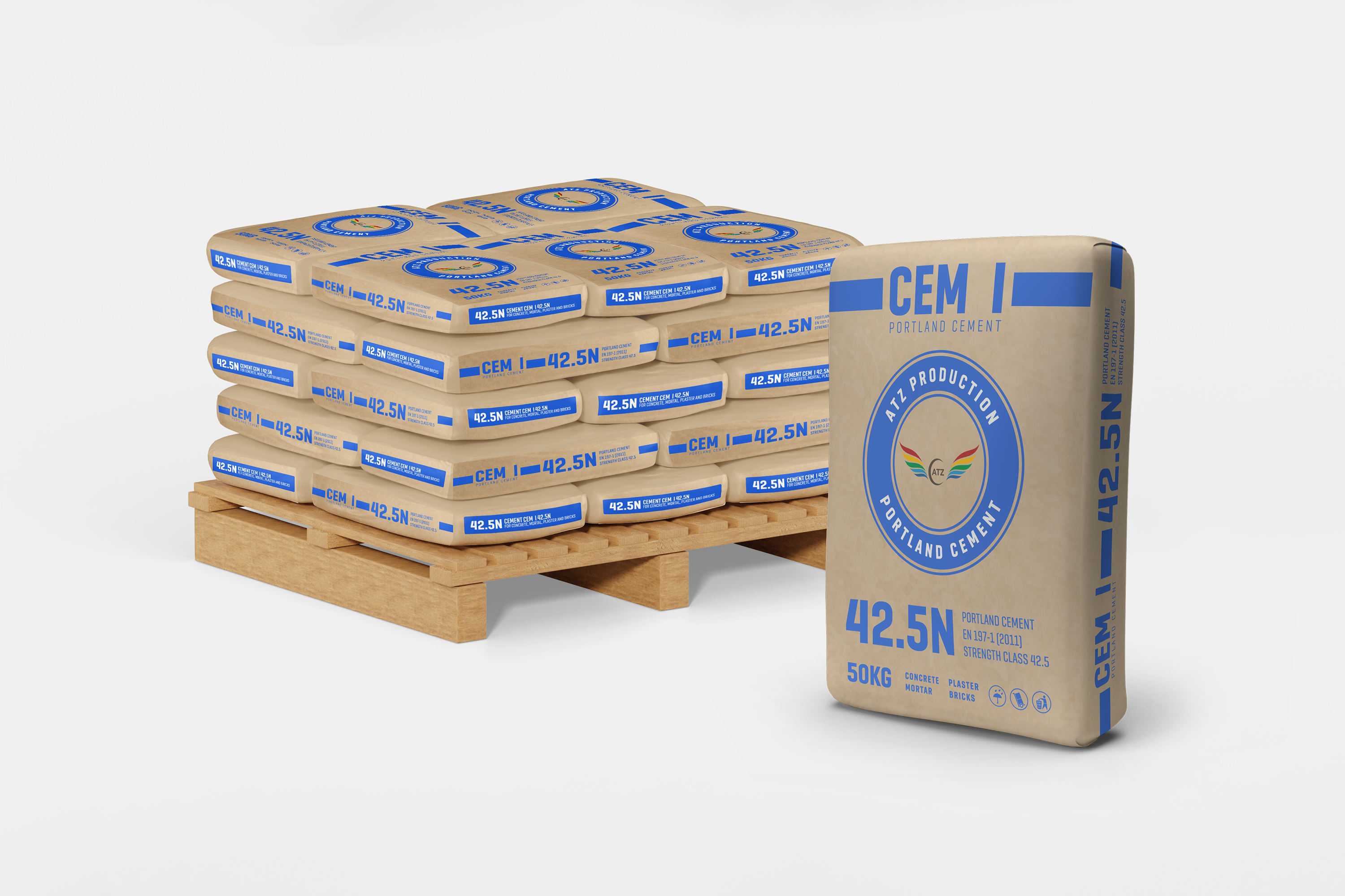 ATZ PORTLAND CEMENT CEM I 42.5N
